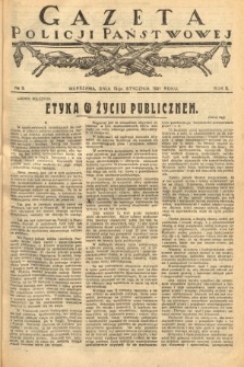 Gazeta Policji Państwowej. 1921, nr 3