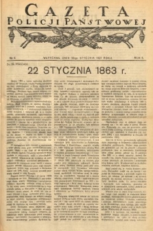 Gazeta Policji Państwowej. 1921, nr 4