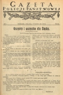 Gazeta Policji Państwowej. 1921, nr 5