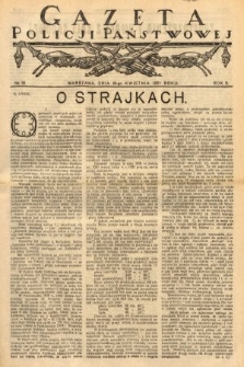 Gazeta Policji Państwowej. 1921, nr 16