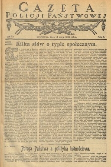 Gazeta Policji Państwowej. 1921, nr 20