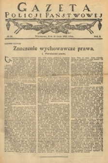 Gazeta Policji Państwowej. 1921, nr 21