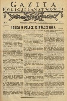 Gazeta Policji Państwowej. 1921, nr 27