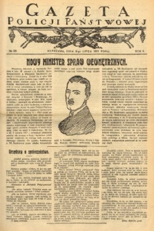 Gazeta Policji Państwowej. 1921, nr 28
