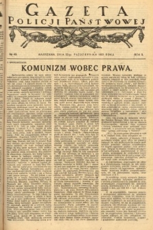 Gazeta Policji Państwowej. 1921, nr 43