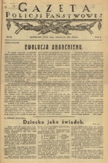 Gazeta Policji Państwowej. 1921, nr 50