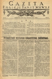 Gazeta Policji Państwowej. 1921, nr 52