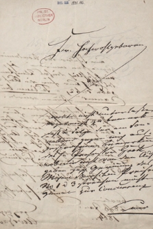 Berol. Ms. Autographen-Sammlung, Bach A. W.