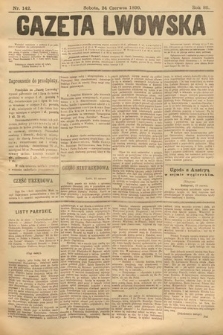 Gazeta Lwowska. 1899, nr 142