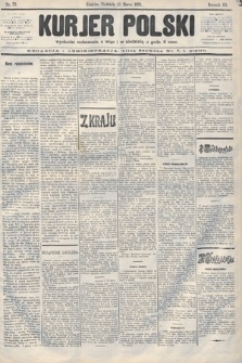 Kurjer Polski. 1891, nr 73
