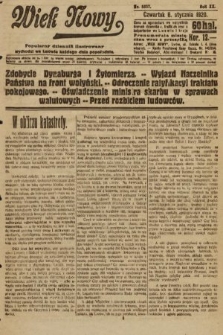 Wiek Nowy : popularny dziennik ilustrowany. 1920, nr 5587