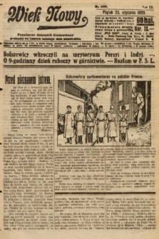 Wiek Nowy : popularny dziennik ilustrowany. 1920, nr 5600