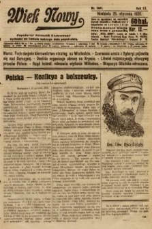Wiek Nowy : popularny dziennik ilustrowany. 1920, nr 5602