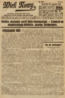 Wiek Nowy : popularny dziennik ilustrowany. 1920, nr 5605