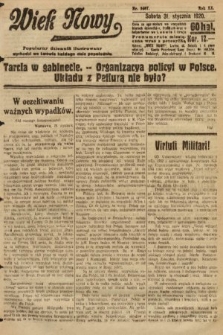 Wiek Nowy : popularny dziennik ilustrowany. 1920, nr 5607
