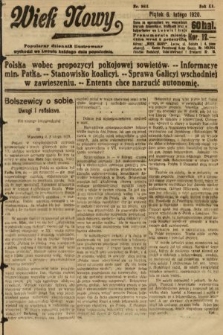 Wiek Nowy : popularny dziennik ilustrowany. 1920, nr 5611