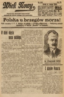 Wiek Nowy : popularny dziennik ilustrowany. 1920, nr 5615