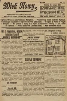 Wiek Nowy : popularny dziennik ilustrowany. 1920, nr 5630
