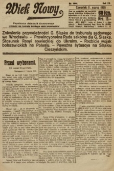 Wiek Nowy : popularny dziennik ilustrowany. 1920, nr 5640