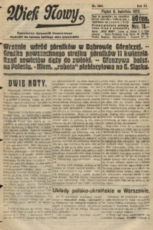 Wiek Nowy : popularny dziennik ilustrowany. 1920, nr 5663