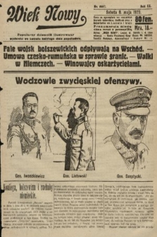 Wiek Nowy : popularny dziennik ilustrowany. 1920, nr 5687