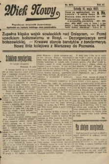Wiek Nowy : popularny dziennik ilustrowany. 1920, nr 5692