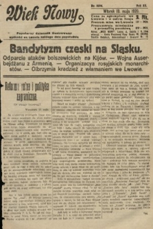 Wiek Nowy : popularny dziennik ilustrowany. 1920, nr 5694
