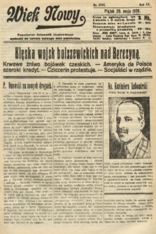 Wiek Nowy : popularny dziennik ilustrowany. 1920, nr 5702