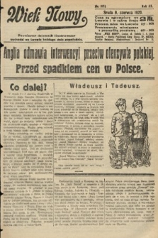Wiek Nowy : popularny dziennik ilustrowany. 1920, nr 5711
