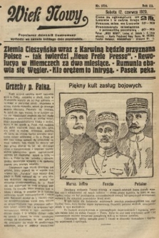 Wiek Nowy : popularny dziennik ilustrowany. 1920, nr 5714