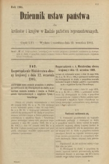 Dziennik Ustaw Państwa dla Królestw i Krajów w Radzie Państwa Reprezentowanych. 1905, nr 56