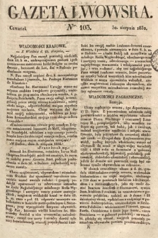 Gazeta Lwowska. 1832, nr 103