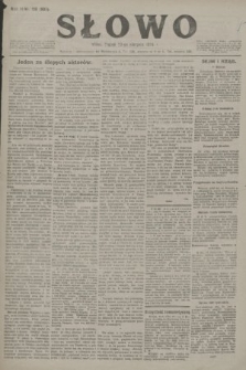 Słowo. 1924, nr 190
