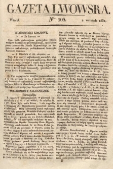 Gazeta Lwowska. 1832, nr 105