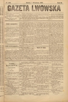 Gazeta Lwowska. 1895, nr 205