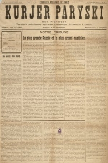 Kurjer Paryski = Courrier Polonais de Paris : tygodnik poświęcony sprawom społecznym, literaturze i sztuce. 1914, nr 2