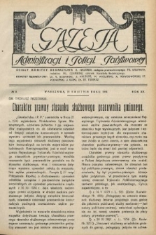 Gazeta Administracji i Policji Państwowej. 1933, nr 8