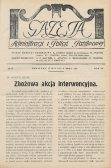 Gazeta Administracji i Policji Państwowej. 1933, nr 18