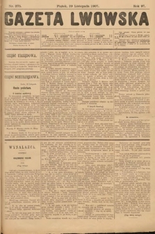 Gazeta Lwowska. 1907, nr 275