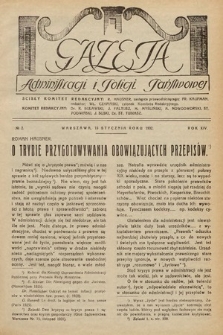 Gazeta Administracji i Policji Państwowej. 1932, nr 2