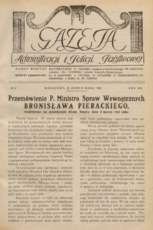 Gazeta Administracji i Policji Państwowej. 1932, nr 6