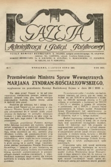 Gazeta Administracji i Policji Państwowej. 1935, nr 3