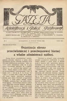 Gazeta Administracji i Policji Państwowej. 1935, nr 6