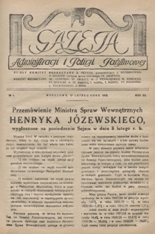 Gazeta Administracji i Policji Państwowej. 1930, nr 4