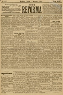 Nowa Reforma. 1904, nr 137