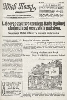 Wiek Nowy : popularny dziennik ilustrowany. 1922, nr 6254