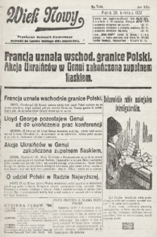 Wiek Nowy : popularny dziennik ilustrowany. 1922, nr 6264