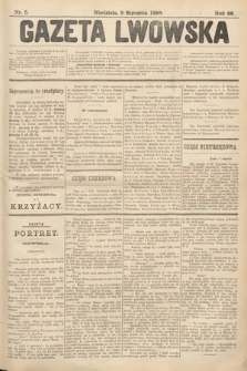 Gazeta Lwowska. 1898, nr 5