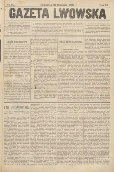 Gazeta Lwowska. 1898, nr 20