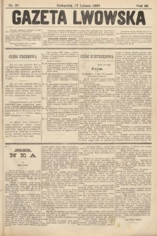Gazeta Lwowska. 1898, nr 37